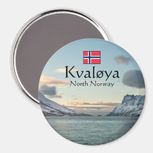 Kvaloya Island Norwegen Magnet