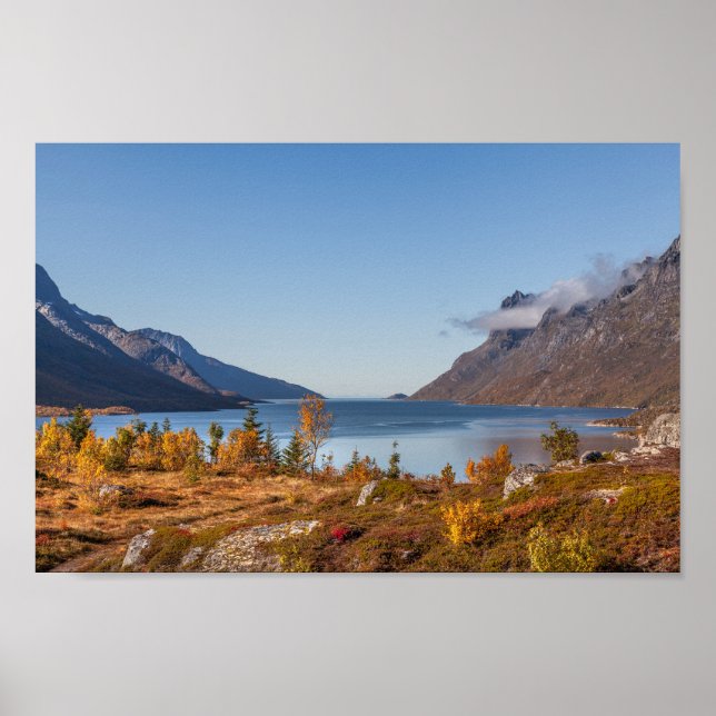 Kvaloya Island Norwegen Poster (Vorne)