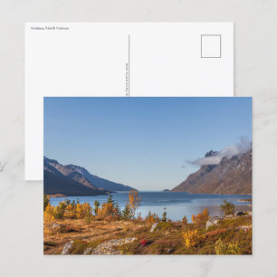 Kvaloya Island Norwegen Postkarte
