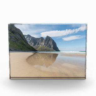 Kvalvika Lofoten Norwegen Fotoblock