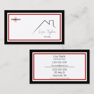KW Colors Double Black Business Card Visitenkarte