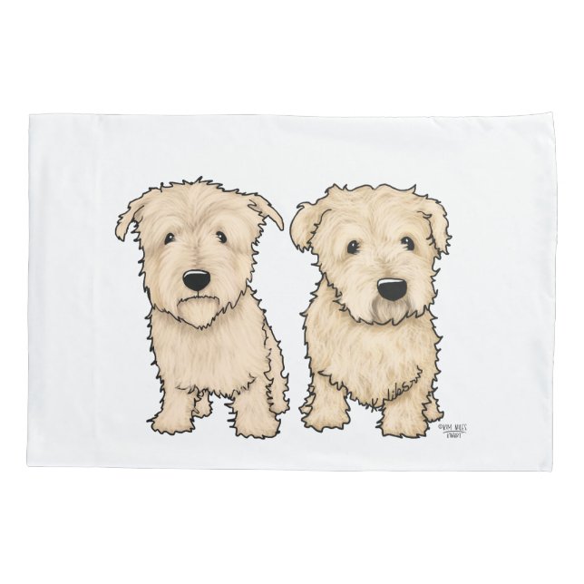 KW Portrait Pillowcase Kissenbezug (Rückseite)