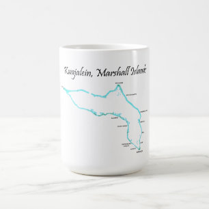 Kwajalein Atoll, die Marshallinseln Kaffeetasse