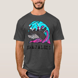 Kwajalein Atoll Kwaj Marshall Islands Shark Ocean  T-Shirt