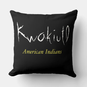 Kwakiutl Amerikanischen Ureinwohners tribu T - Shi Kissen