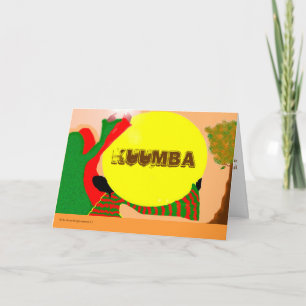 KWANZA - CARTE DE VOEUX