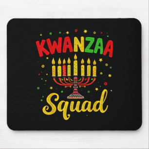 Kwanza Squad Familie Matching Afroamerikanisches G Mousepad