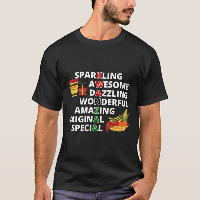 Kwanzaa acrostic poem Classic T-Shirt (Vorderseite)