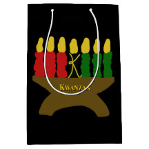 Kwanzaa Art Design Gelber Text