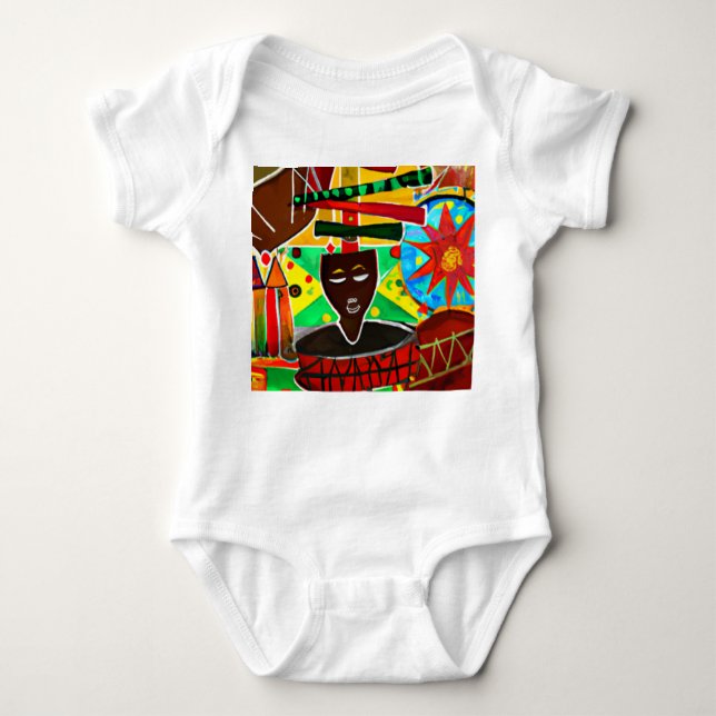 Kwanzaa Baby Strampler (Vorderseite)
