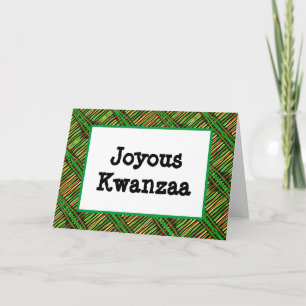 Kwanzaa Card - Joyous #2 Feiertagskarte