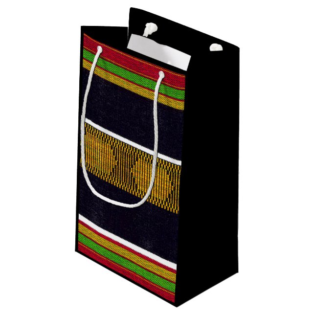 Kwanzaa Celebration Kleine Geschenktüte (Rückseite Schrägansicht)