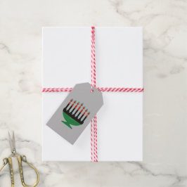 Kwanzaa Colors Kinara Geschenkanhänger
