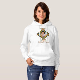 Kwanzaa Custom Brihell Colored Diamond Patter Hoodie
