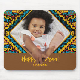 Kwanzaa Custom Brihell Colored Diamond Patter Mousepad