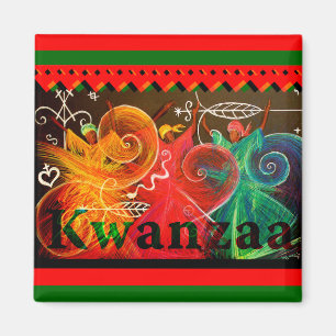 Kwanzaa - Designs Magnet