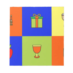 Kwanzaa Farbmuster Notizblock