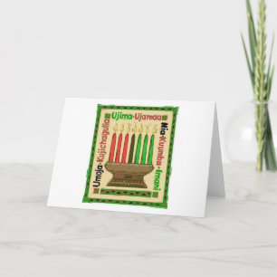 Kwanzaa Feiertagskarte