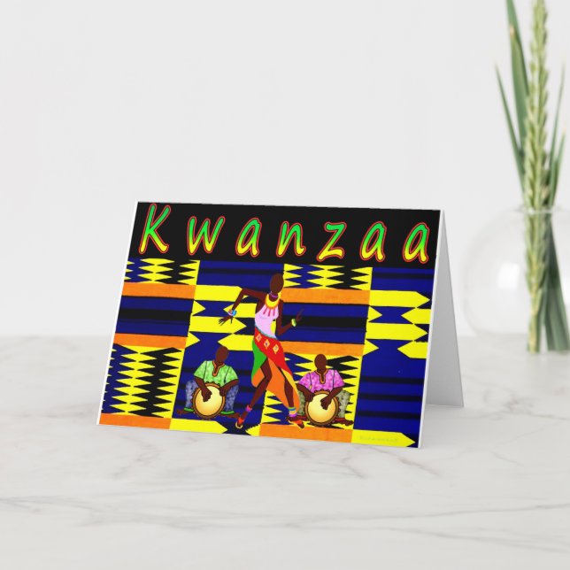 Kwanzaa Feiertagskarte (Vorderseite)