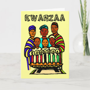 Kwanzaa Feiertagskarte