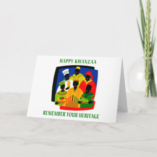 Kwanzaa Feiertagskarte
