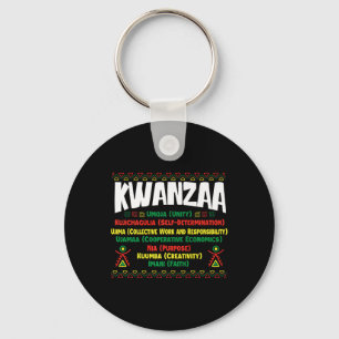 Kwanzaa - Festival des amerikanischen Kulturerbes  Schlüsselanhänger