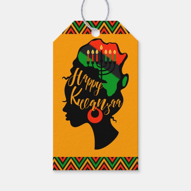 Kwanzaa Geschenkanhänger (Vorderseite)