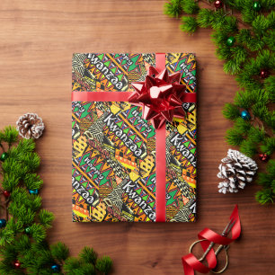 Kwanzaa Geschenkpapier