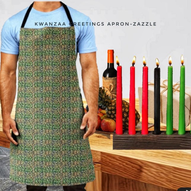 Kwanzaa Greetings Schürze (Von Creator hochgeladen)