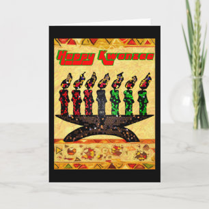 Kwanzaa-Gruß-Karte Feiertagskarte