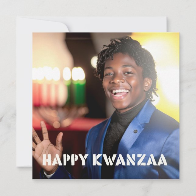  KWANZAA - HAPPY KWANZAA - (Vorderseite)