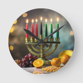 KWANZAA - KINARA -  RUNDE WANDUHR