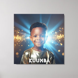 KWANZAA - KUUMBA - LEINWANDDRUCK