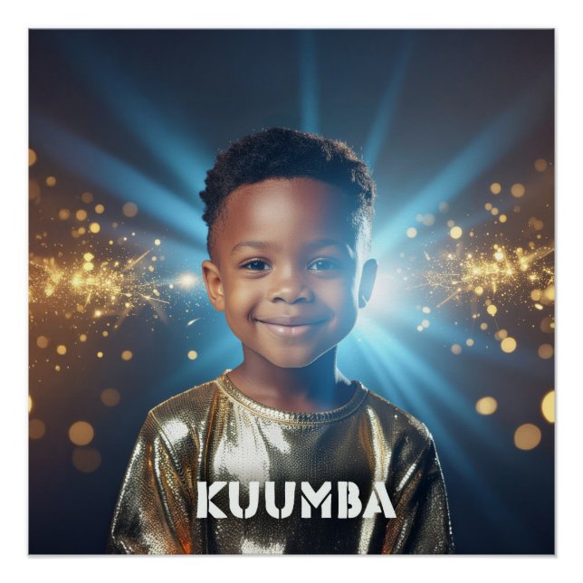 KWANZAA - KUUMBA -  POSTER (Vorderseite)