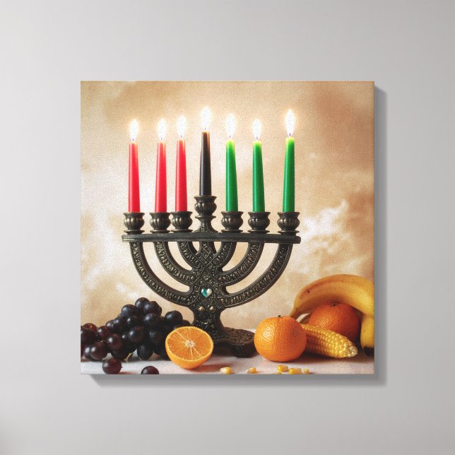 KWANZAA LEINWANDDRUCK (Vorderseite)