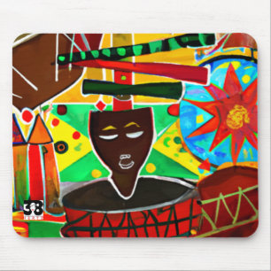 Kwanzaa Mousepad