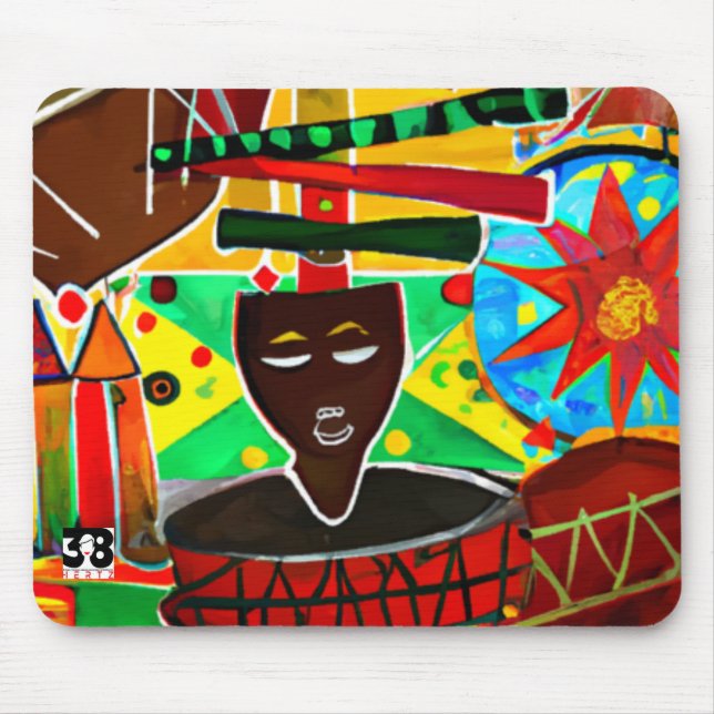 Kwanzaa Mousepad (Vorne)