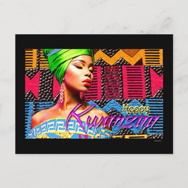 Kwanzaa Postkarte (Vorderseite)