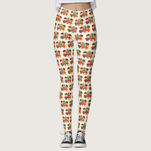 Kwanzaa-Tafelgemälde Leggings