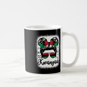 Kwanzaa Women Girls Messy Bun Kwanzaa Seven Princi Kaffeetasse