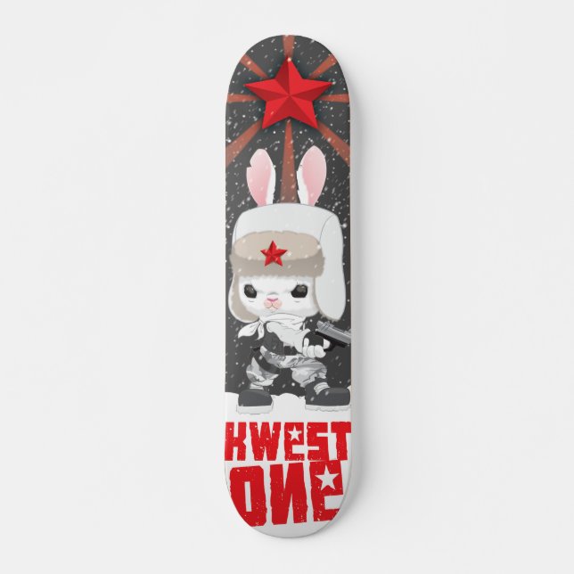 KWESTONE REDSTAR SKATEBOARD (Vorne)