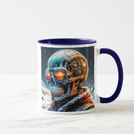 Kybernetischer Eiskrieger Tasse
