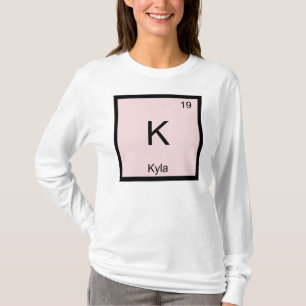 Kyla Name Chemie Element Periodensystem T-Shirt