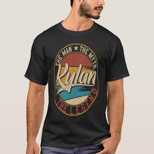 Kylan The man the myth the legend T-Shirt (Vorderseite)