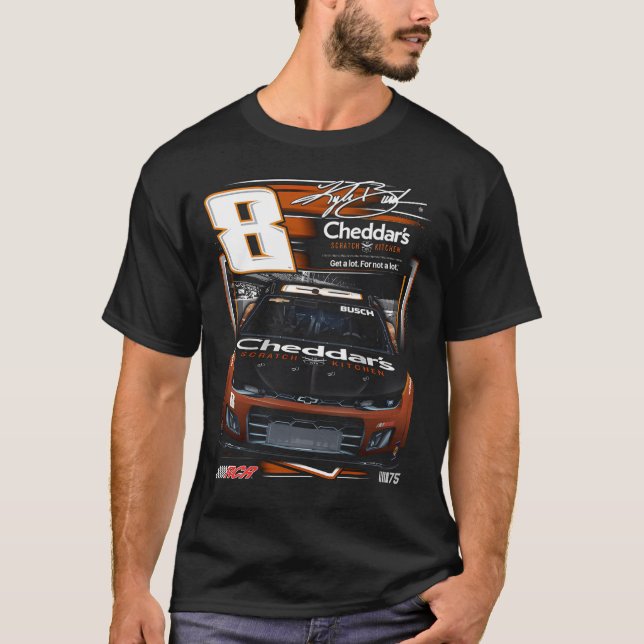 Kyle Busch Cheddar'S Dominator T-Shirt (Vorderseite)