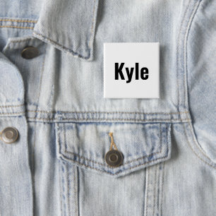 Kyle Mens Name Button