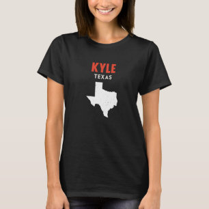 Kyle Texas USA Staat America Travel Texan T-Shirt