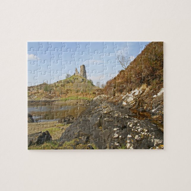 Kyleakin, Schottland. Die alten Ruinen (Horizontal)
