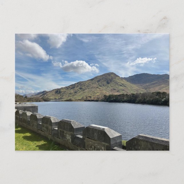 Kylemore Abbey Feiertagspostkarte (Vorderseite)