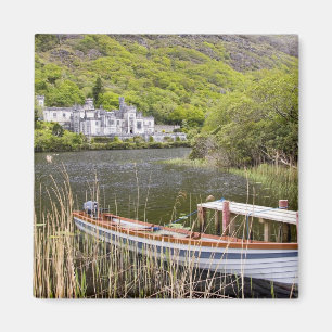 Kylemore Abbey, Irland. Abtei Kylemore Magnet